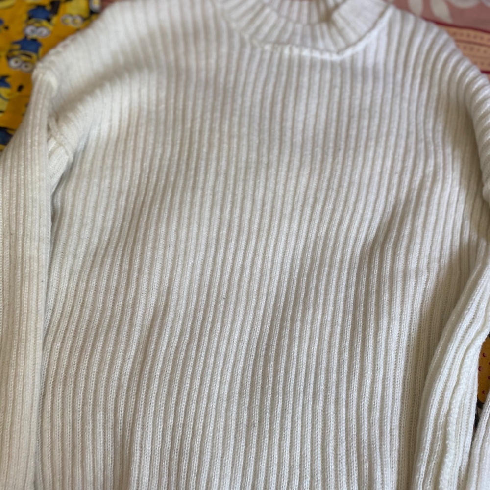 Forever 21 white sweater